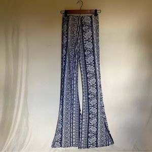 Bell Bottom Flare Pants - Paisley